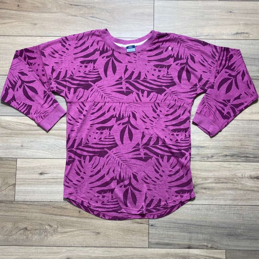 MV Sport Womens Athena French Terry Dolman Sleeve Sweatshirt Large Purple
